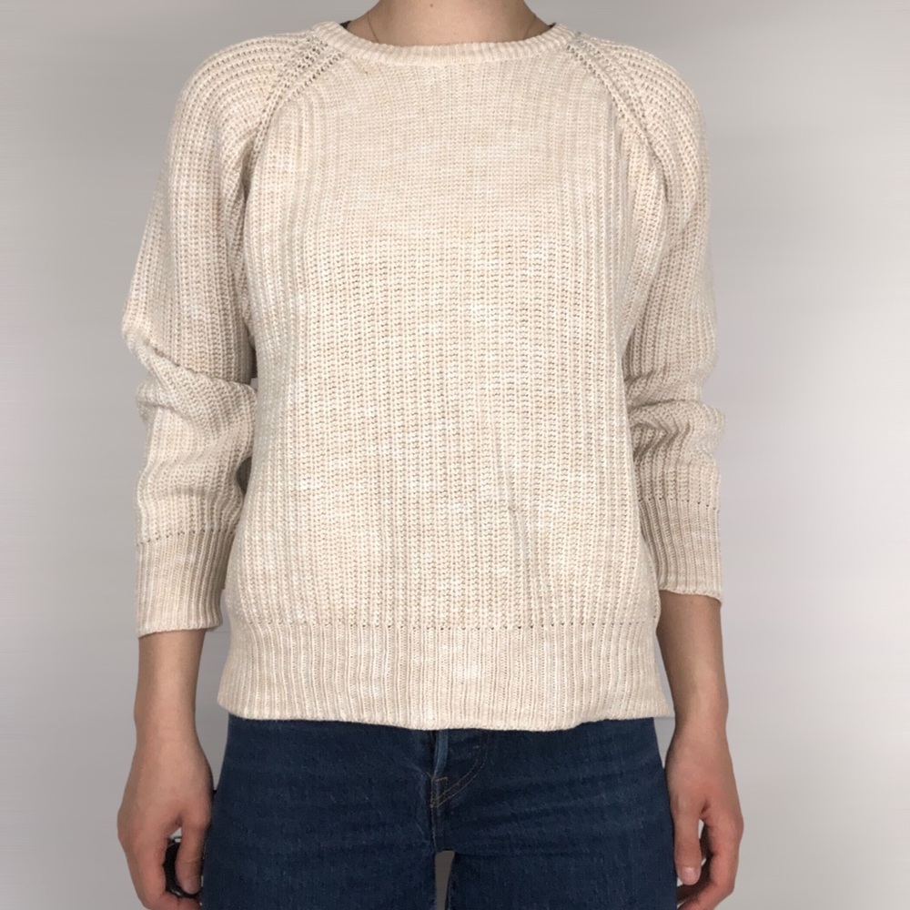 L.L Bean Vintage Knitted Crew Neck Sweater
